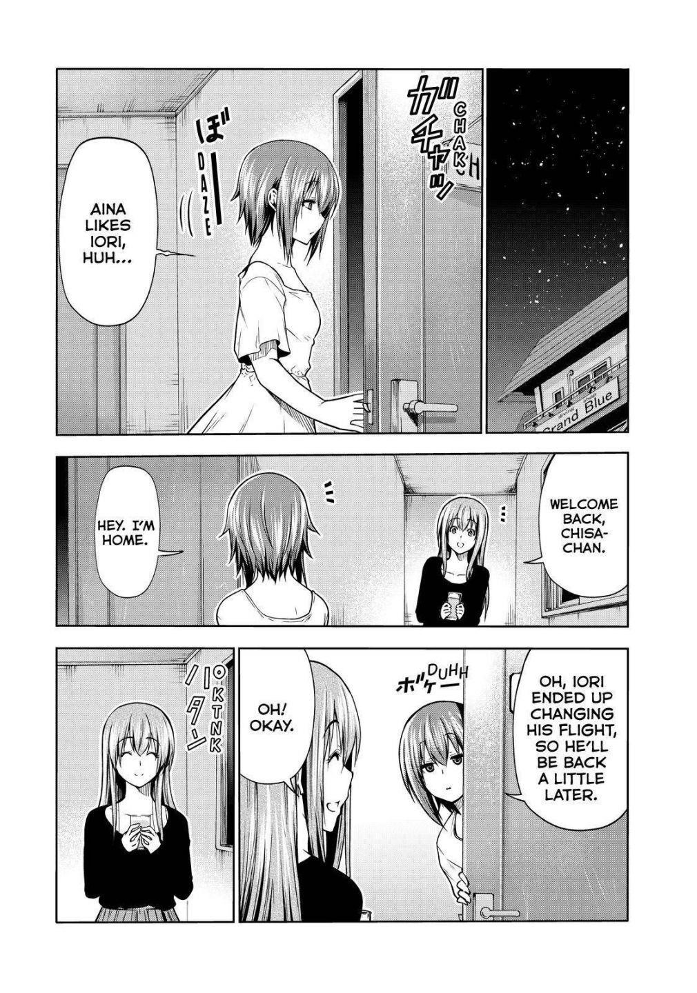 Grand Blue Chapter 69 page 56 - Chapter 69: Two to Return