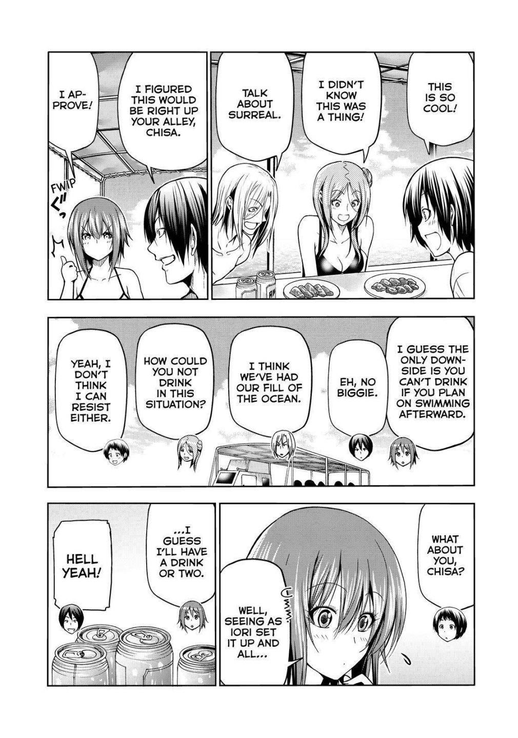 Grand Blue Chapter 69 page 9 - Chapter 69: Two to Return
