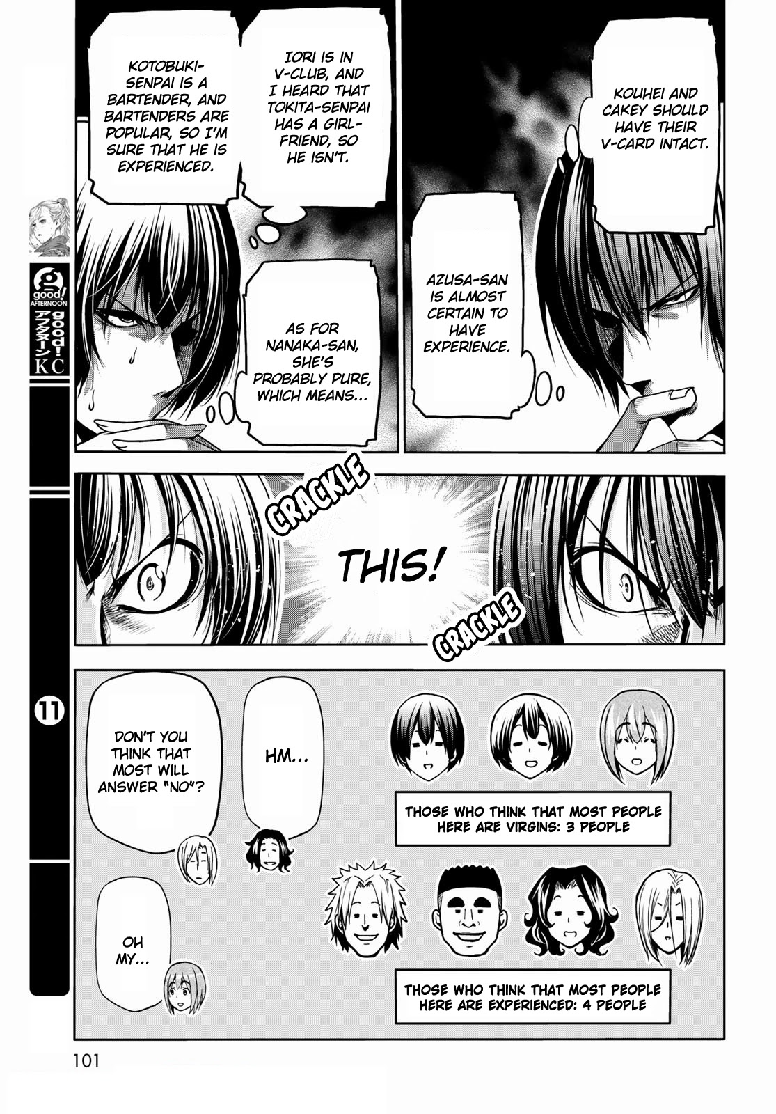 Grand Blue Chapter 70 page 11 - Chapter 70: Death Game