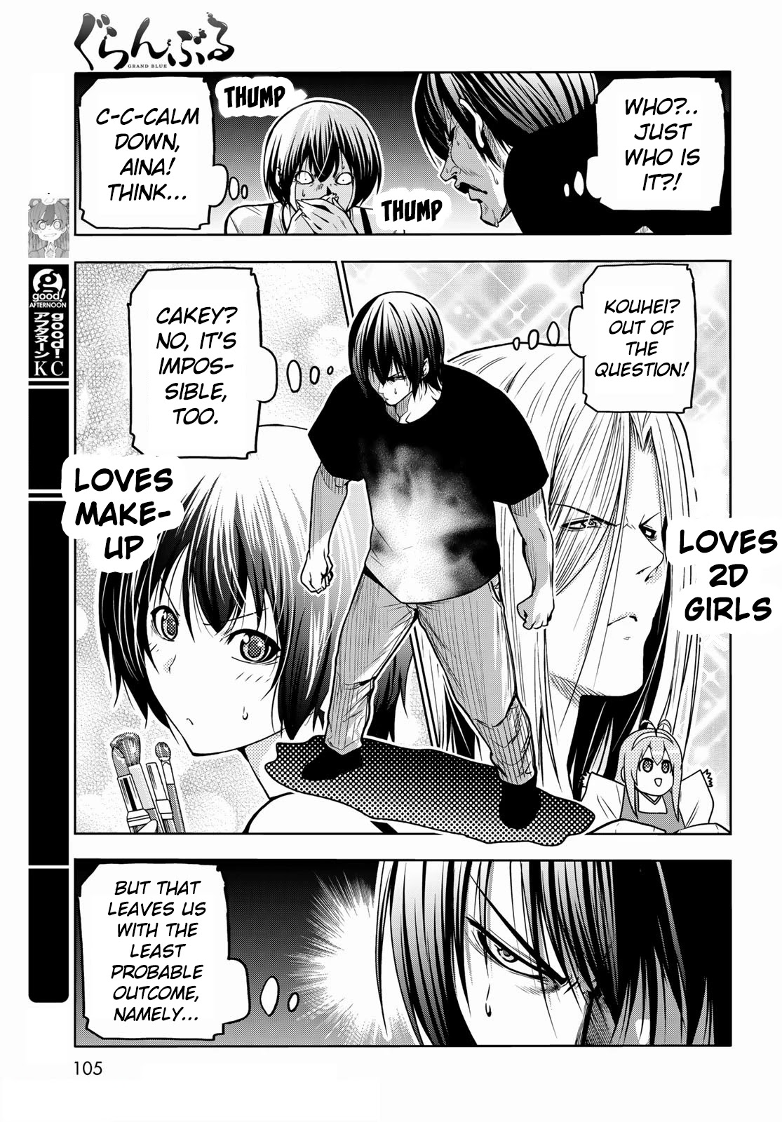 Grand Blue Chapter 70 page 15 - Chapter 70: Death Game