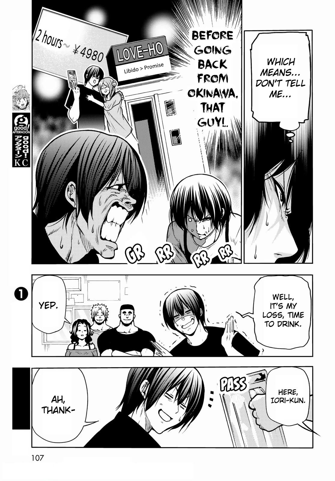 Grand Blue Chapter 70 page 17 - Chapter 70: Death Game