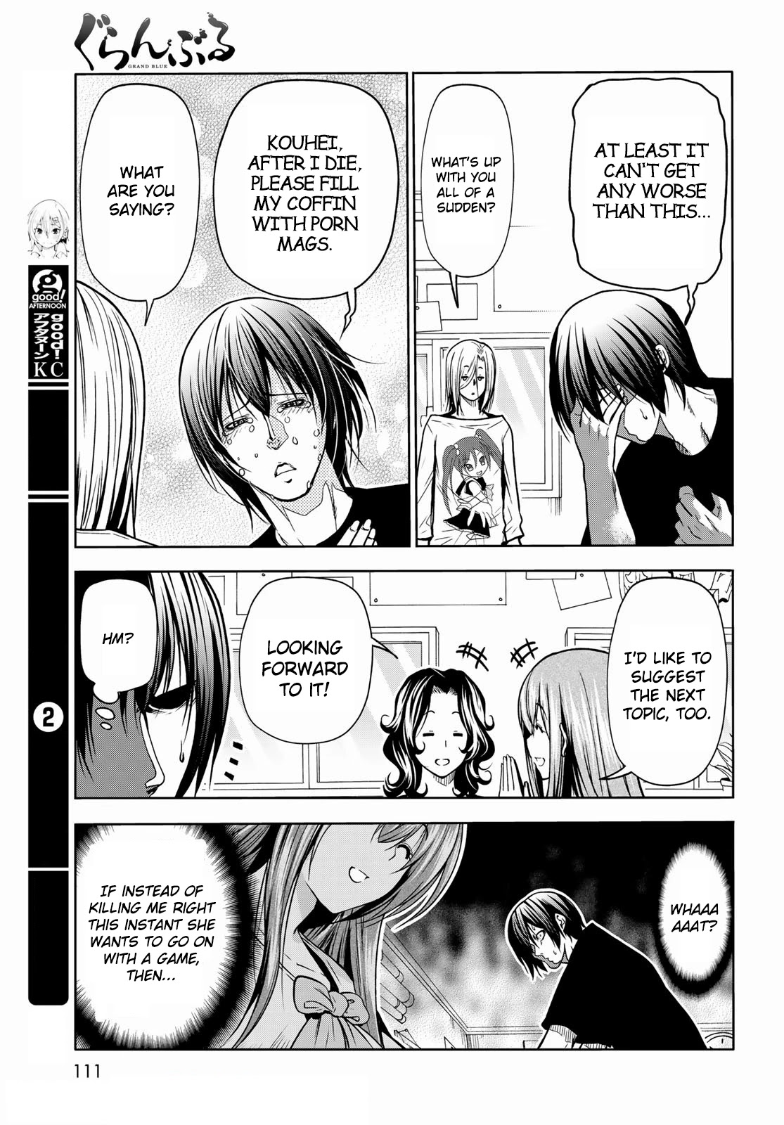 Grand Blue Chapter 70 page 20 - Chapter 70: Death Game