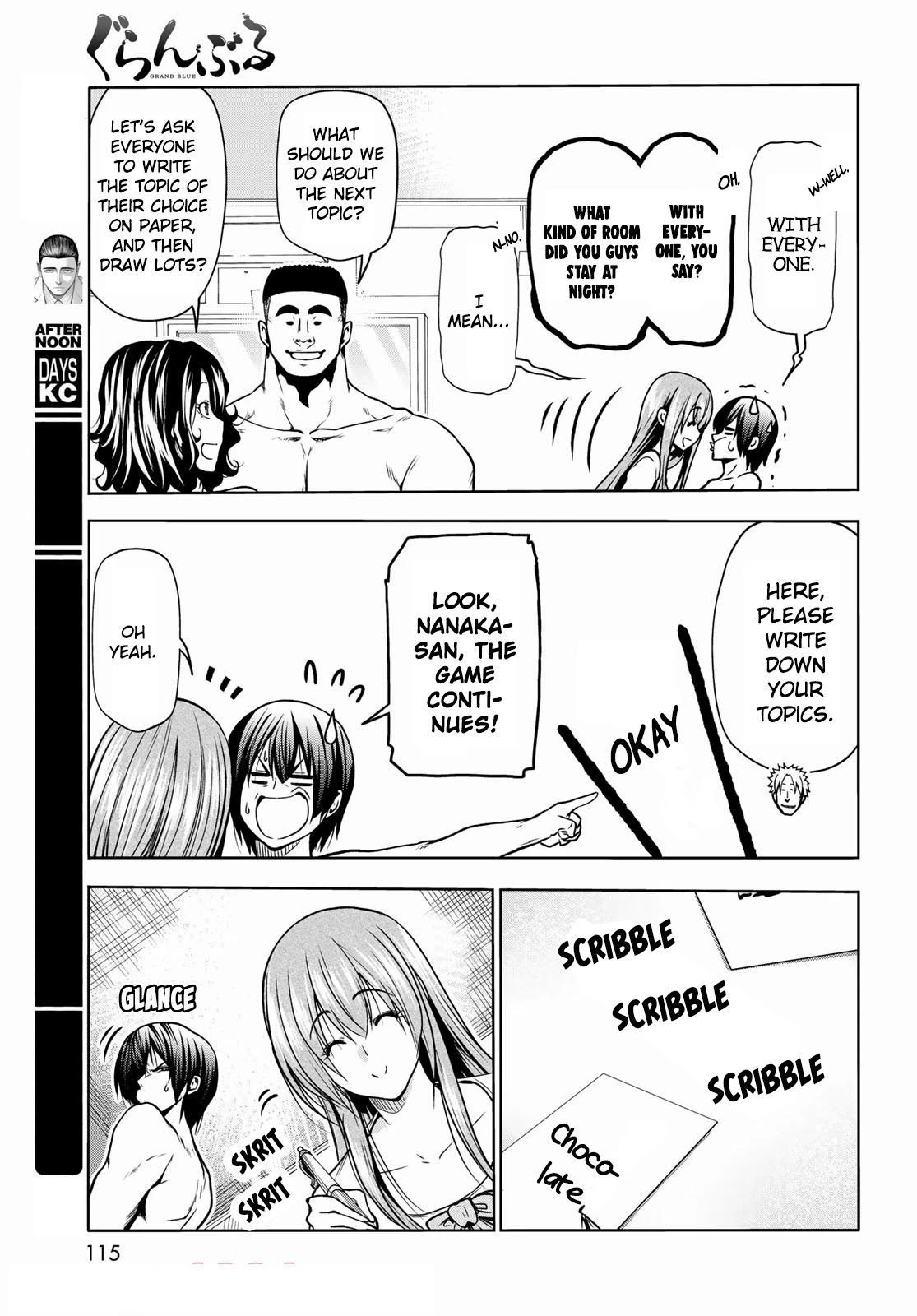 Grand Blue Chapter 70 page 24 - Chapter 70: Death Game
