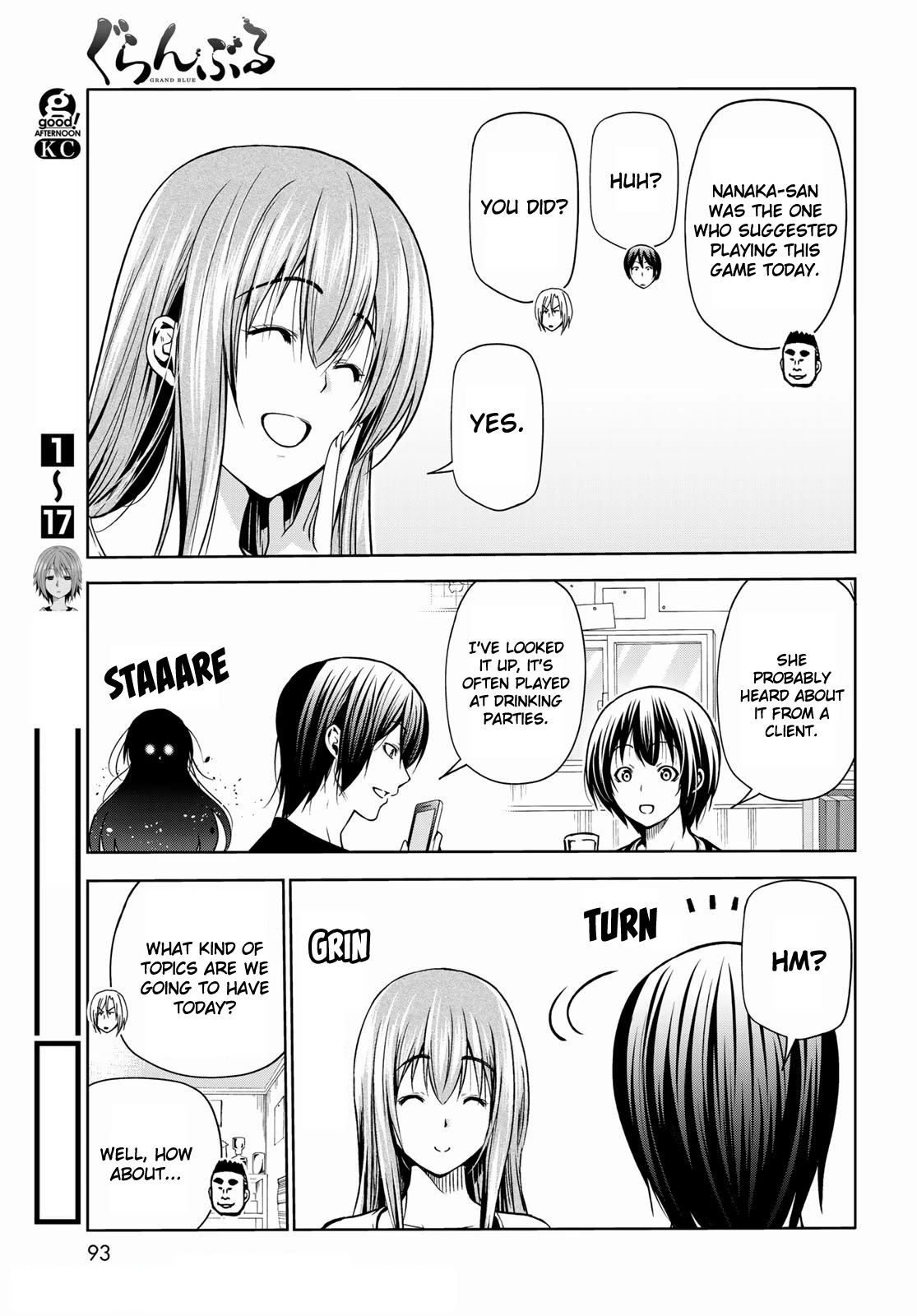 Grand Blue Chapter 70 page 3 - Chapter 70: Death Game
