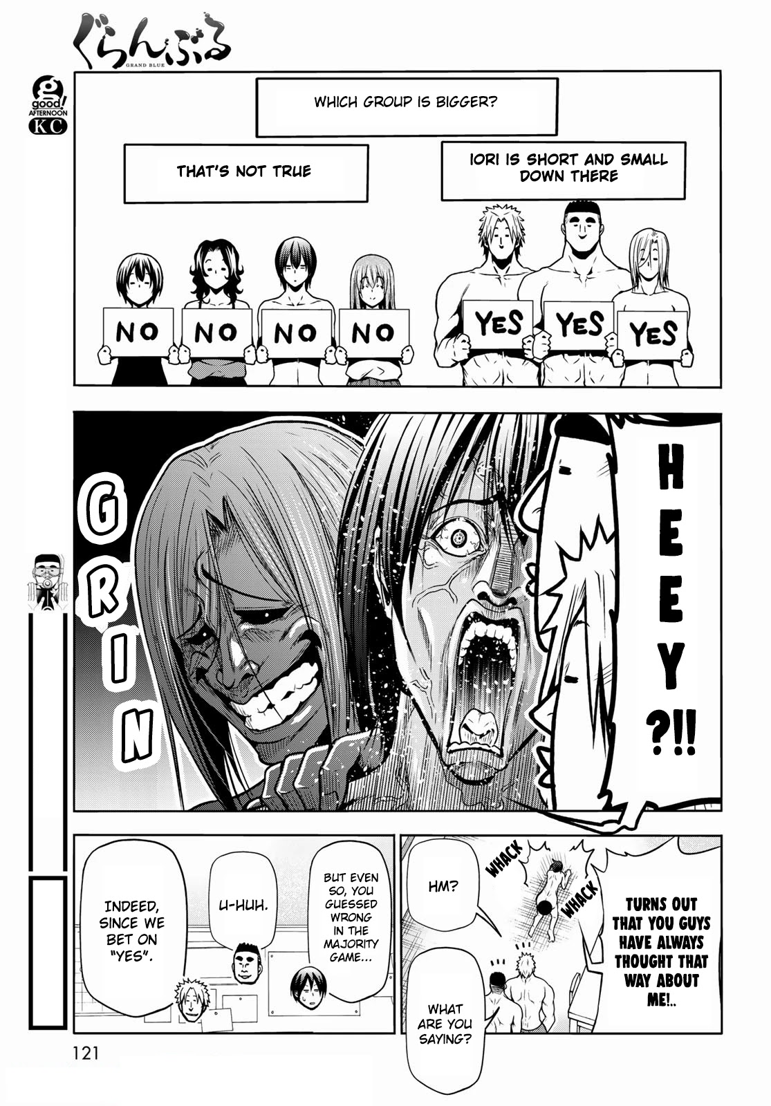 Grand Blue Chapter 70 page 30 - Chapter 70: Death Game