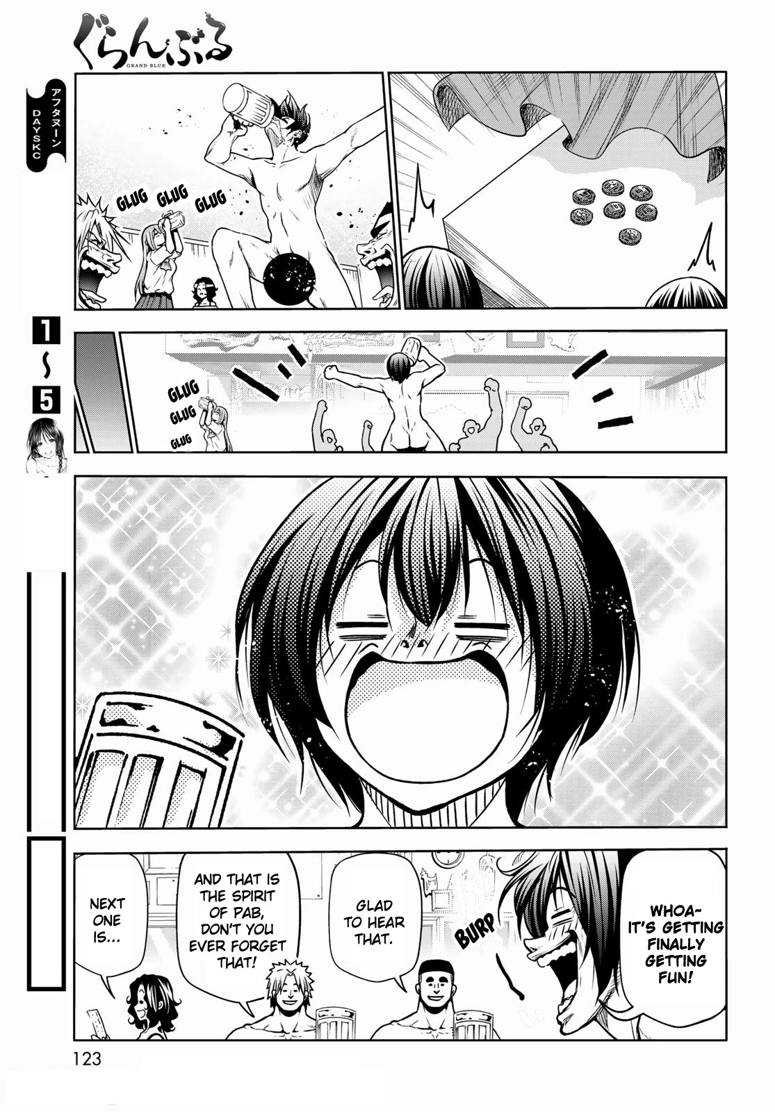 Grand Blue Chapter 70 page 32 - Chapter 70: Death Game
