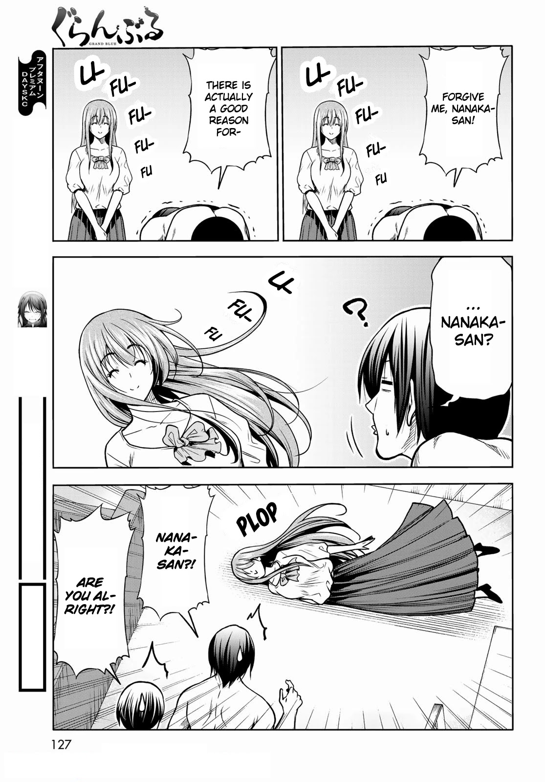 Grand Blue Chapter 70 page 36 - Chapter 70: Death Game