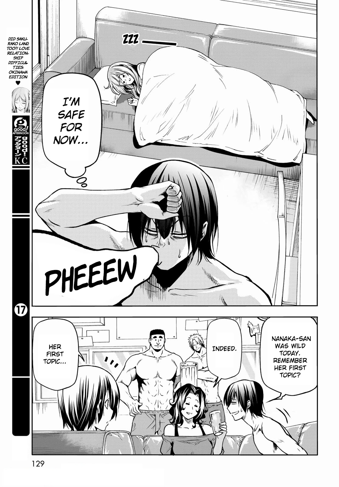 Grand Blue Chapter 70 page 38 - Chapter 70: Death Game