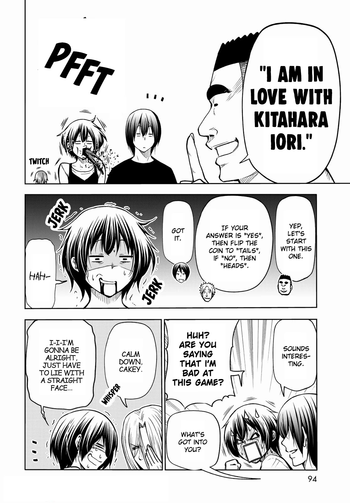 Grand Blue Chapter 70 page 4 - Chapter 70: Death Game