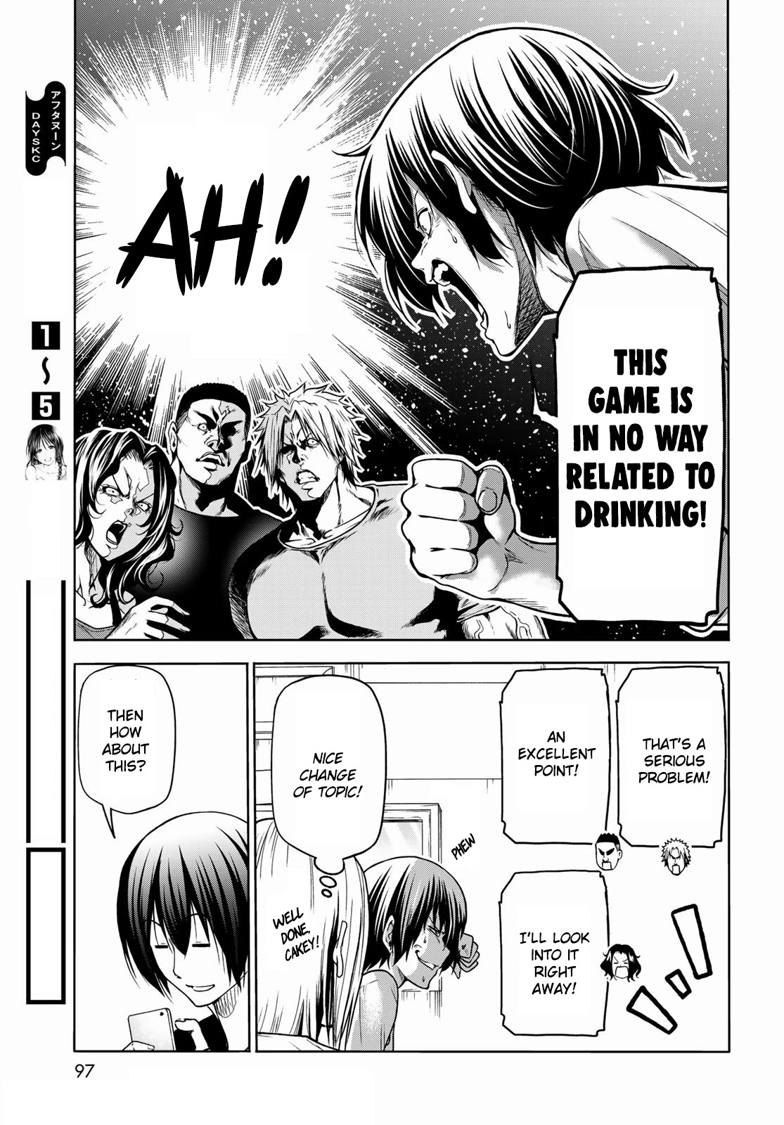 Grand Blue Chapter 70 page 7 - Chapter 70: Death Game