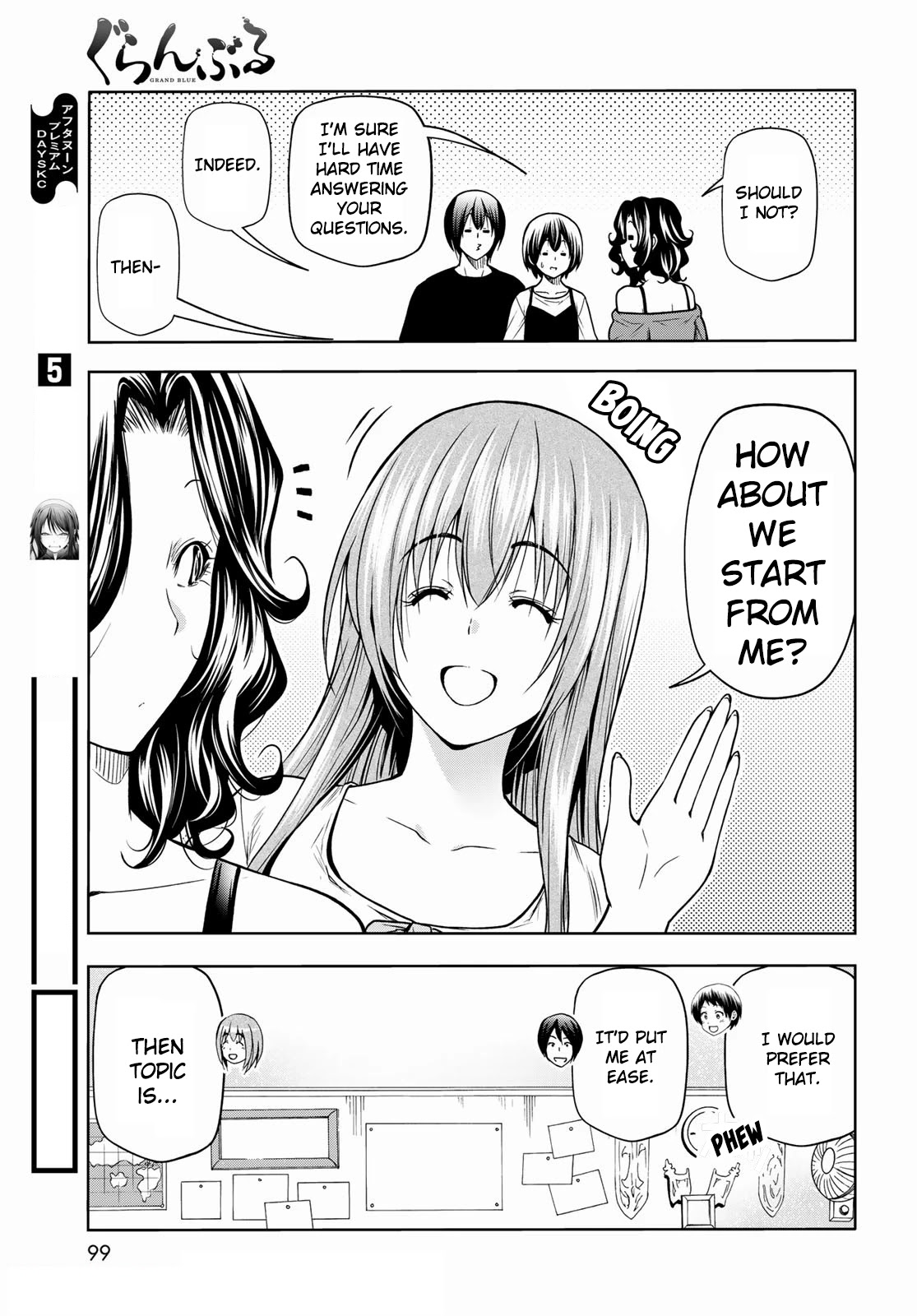Grand Blue Chapter 70 page 9 - Chapter 70: Death Game