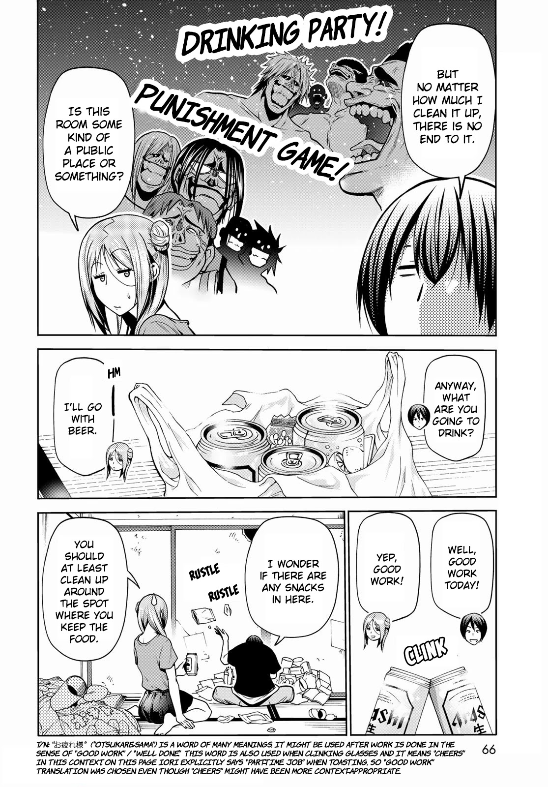 Grand Blue Chapter 71 page 10 - Chapter 71: Bedtime Calisthenics