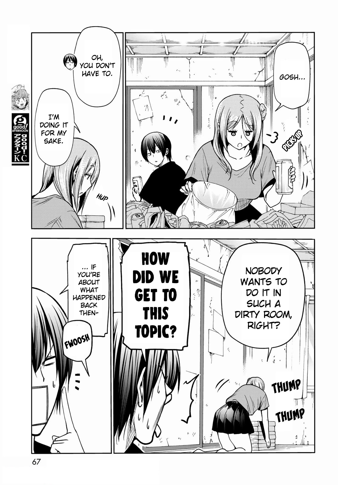 Grand Blue Chapter 71 page 11 - Chapter 71: Bedtime Calisthenics