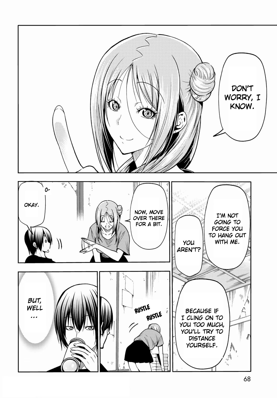 Grand Blue Chapter 71 page 12 - Chapter 71: Bedtime Calisthenics