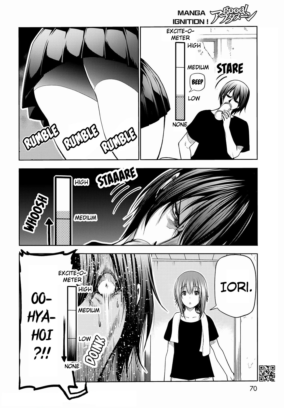 Grand Blue Chapter 71 page 14 - Chapter 71: Bedtime Calisthenics