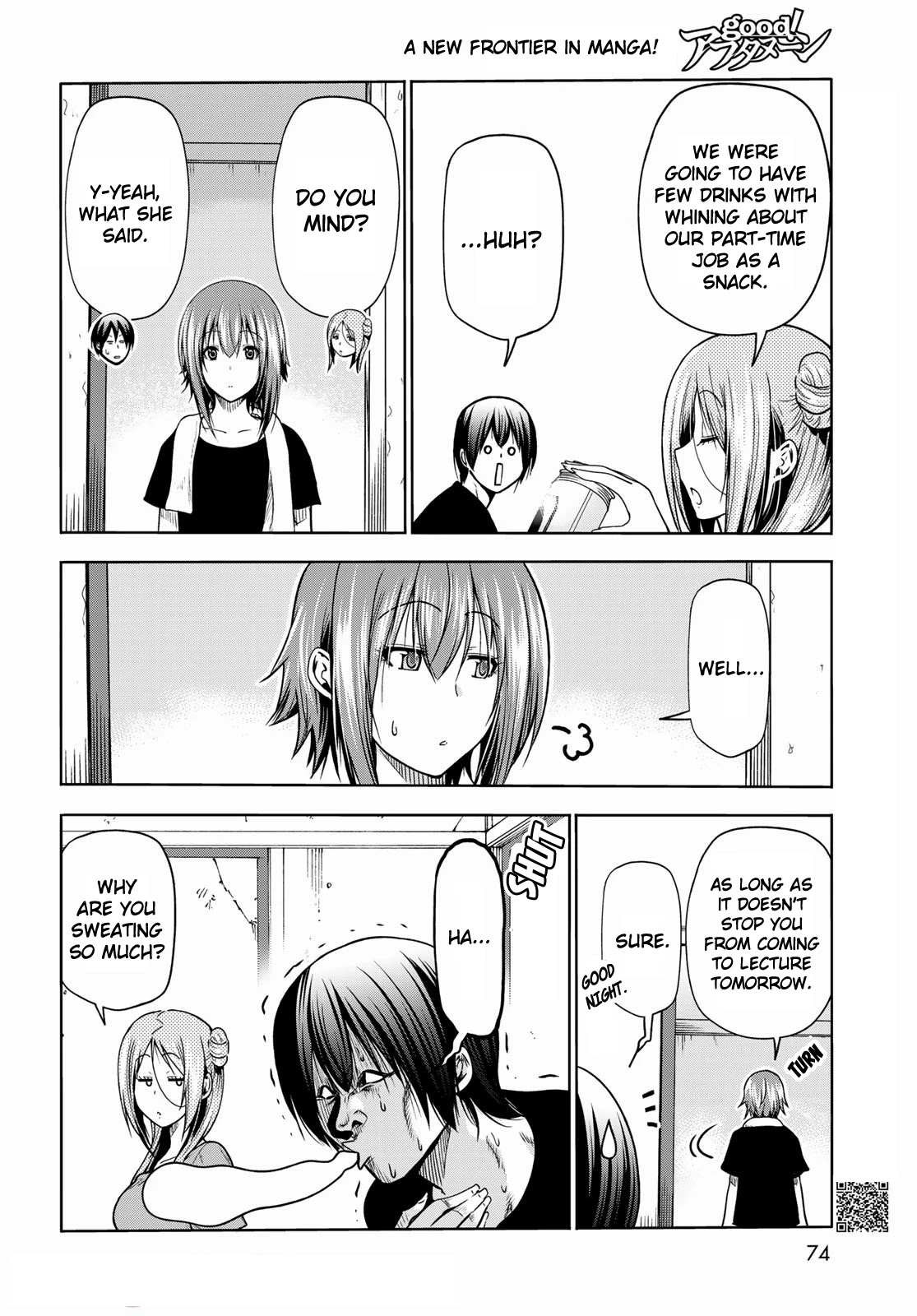 Grand Blue Chapter 71 page 18 - Chapter 71: Bedtime Calisthenics