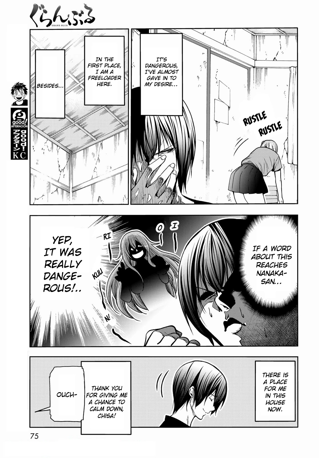 Grand Blue Chapter 71 page 19 - Chapter 71: Bedtime Calisthenics