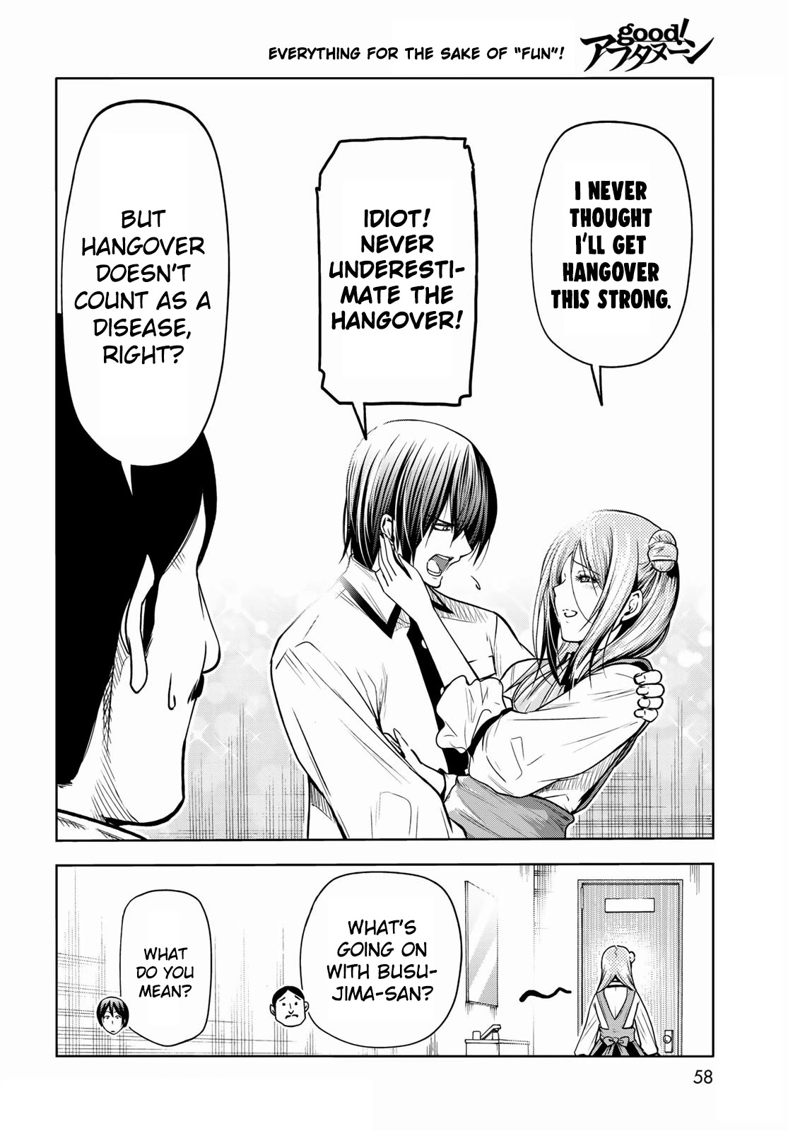 Grand Blue Chapter 71 page 2 - Chapter 71: Bedtime Calisthenics