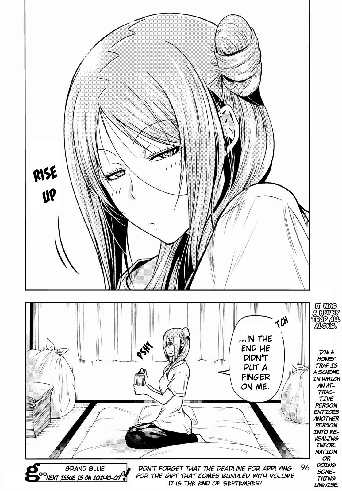 Grand Blue Chapter 71 page 40 - Chapter 71: Bedtime Calisthenics