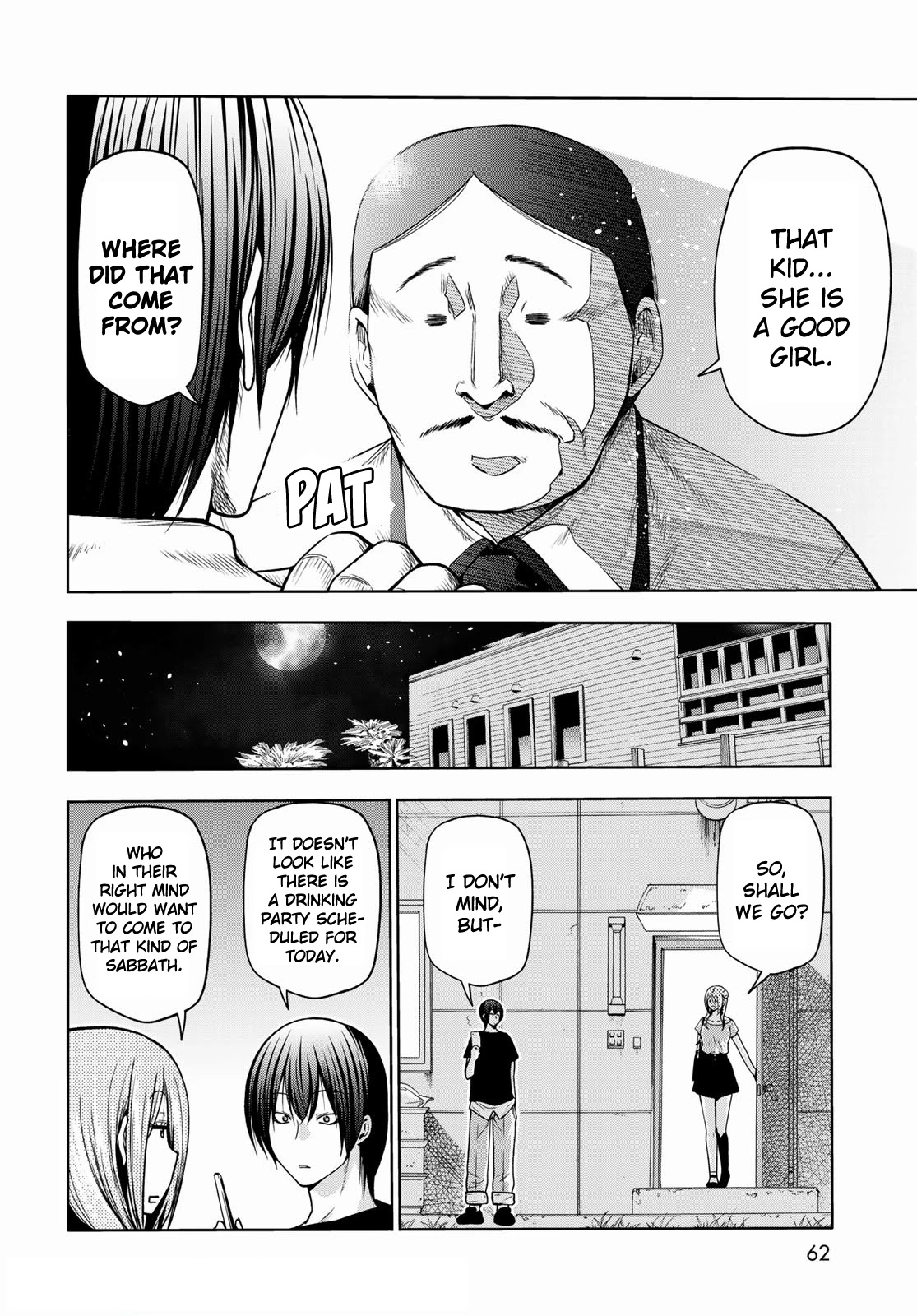 Grand Blue Chapter 71 page 6 - Chapter 71: Bedtime Calisthenics