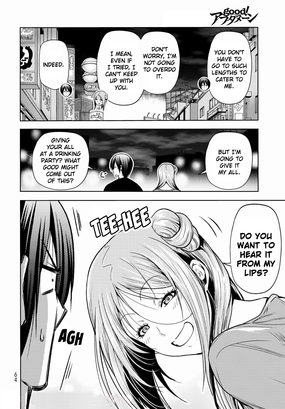 Grand Blue Chapter 71 page 8 - Chapter 71: Bedtime Calisthenics