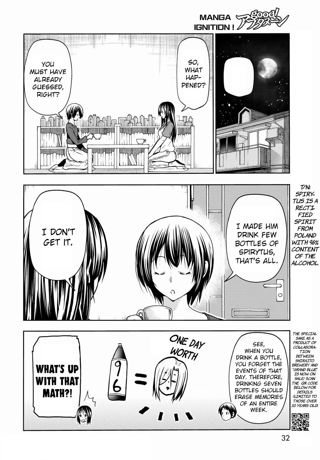 Grand Blue Chapter 72 page 10 - Chapter 72: Sorrow - Round Two