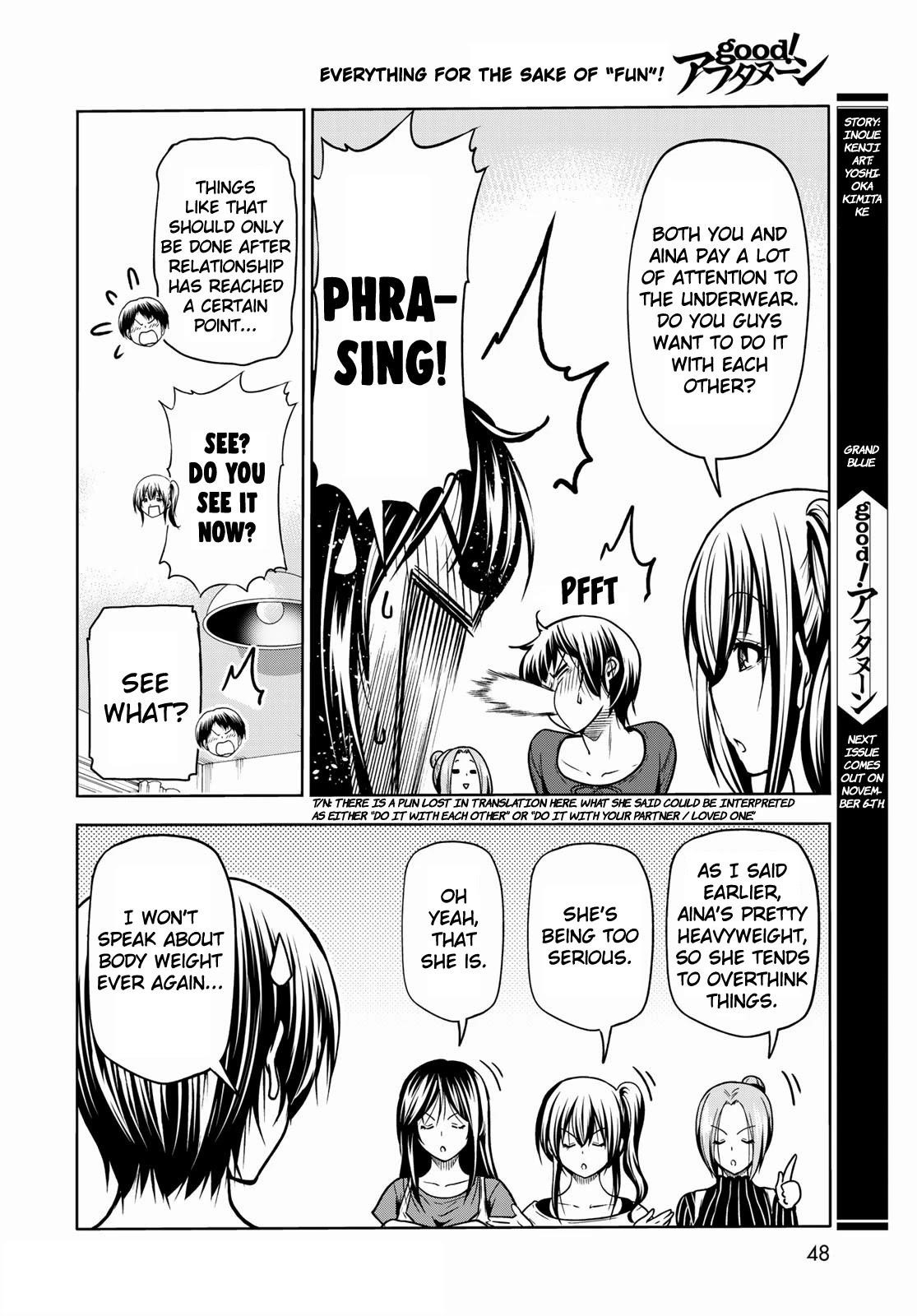 Grand Blue Chapter 72 page 26 - Chapter 72: Sorrow - Round Two