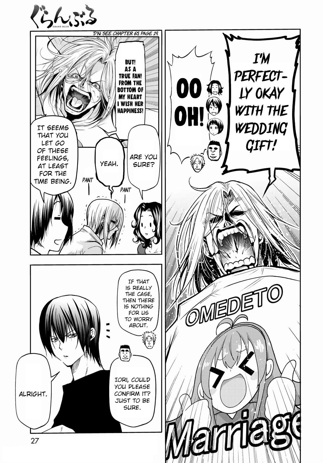 Grand Blue Chapter 72 page 5 - Chapter 72: Sorrow - Round Two