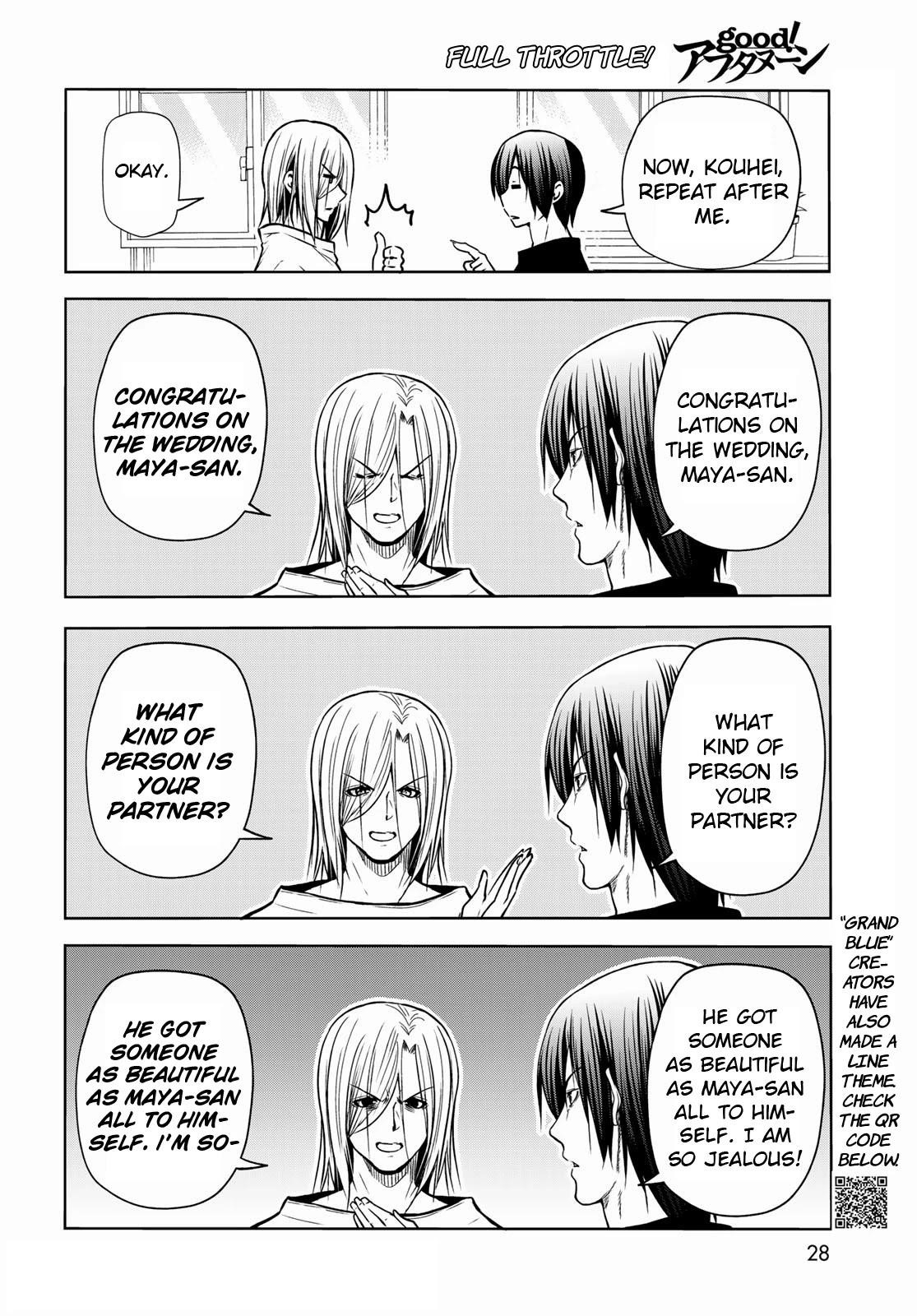 Grand Blue Chapter 72 page 6 - Chapter 72: Sorrow - Round Two