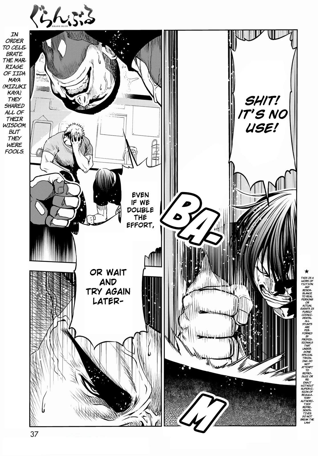 Grand Blue Chapter 73 page 1 - Chapter 73: Rebound Challenge
