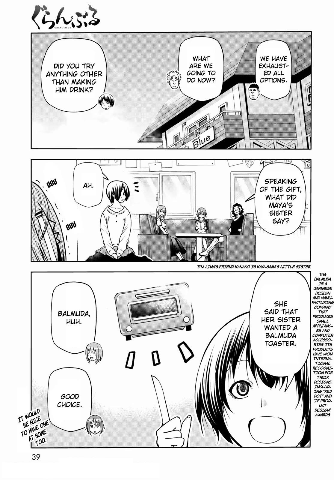 Grand Blue Chapter 73 page 3 - Chapter 73: Rebound Challenge