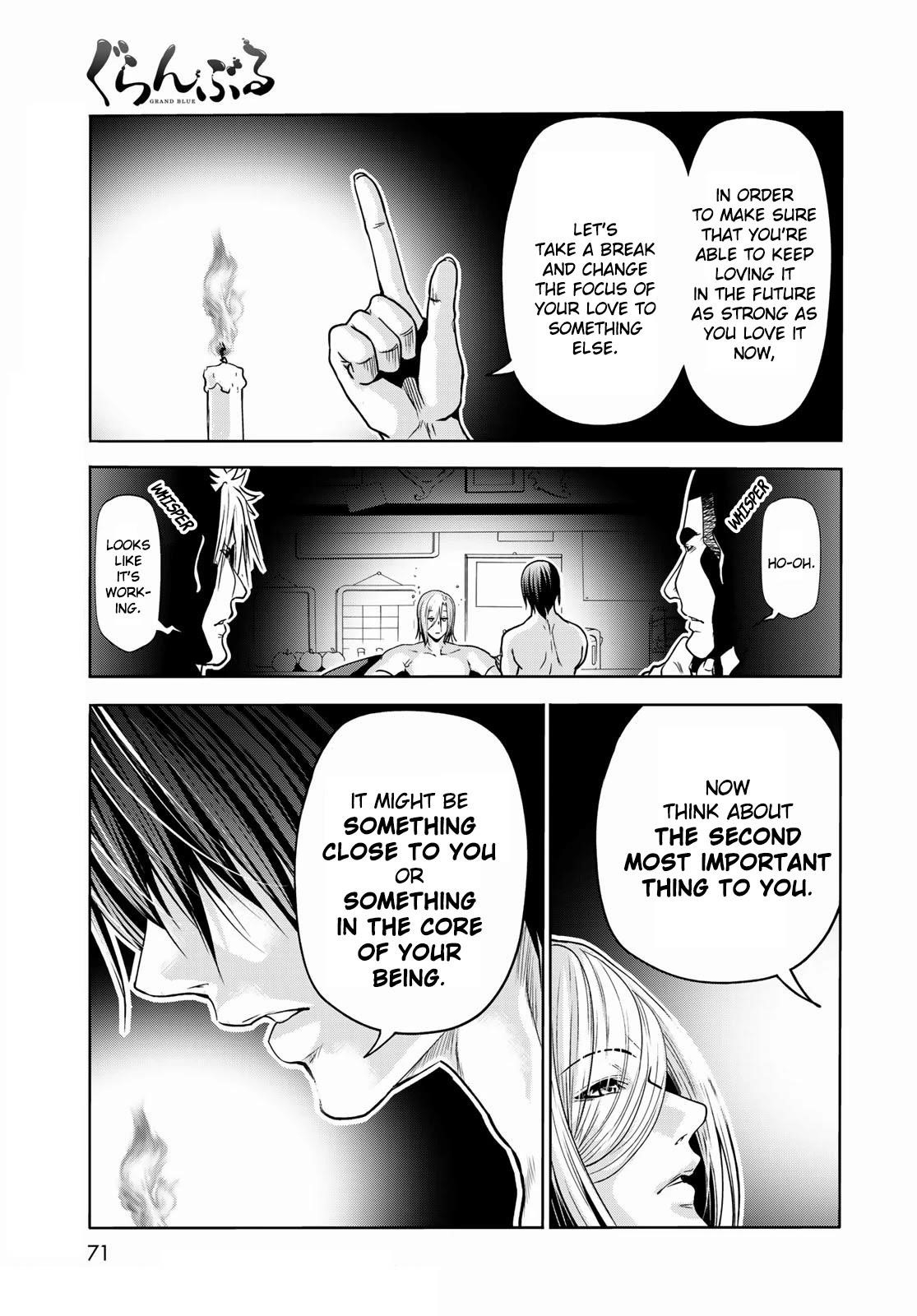 Grand Blue Chapter 73 page 34 - Chapter 73: Rebound Challenge