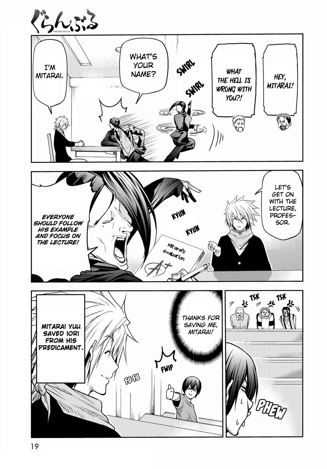 Grand Blue Chapter 74 page 16 - Chapter 74: Hypnosis Crisis