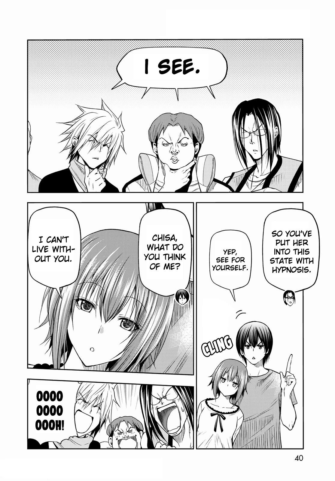 Grand Blue Chapter 74 page 36 - Chapter 74: Hypnosis Crisis