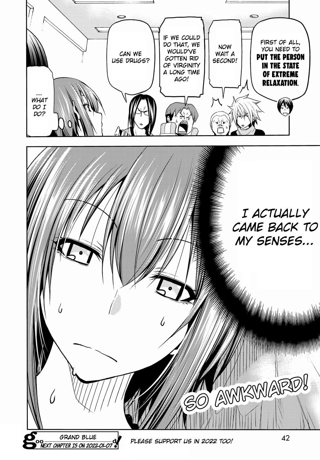 Grand Blue Chapter 74 page 38 - Chapter 74: Hypnosis Crisis