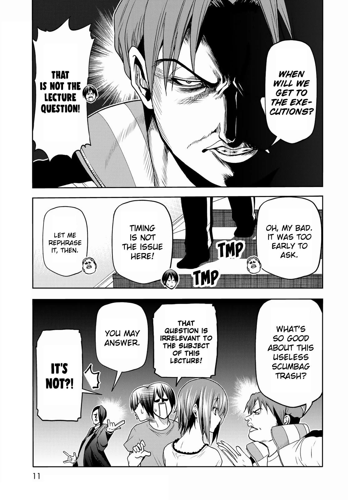 Grand Blue Chapter 74 page 8 - Chapter 74: Hypnosis Crisis
