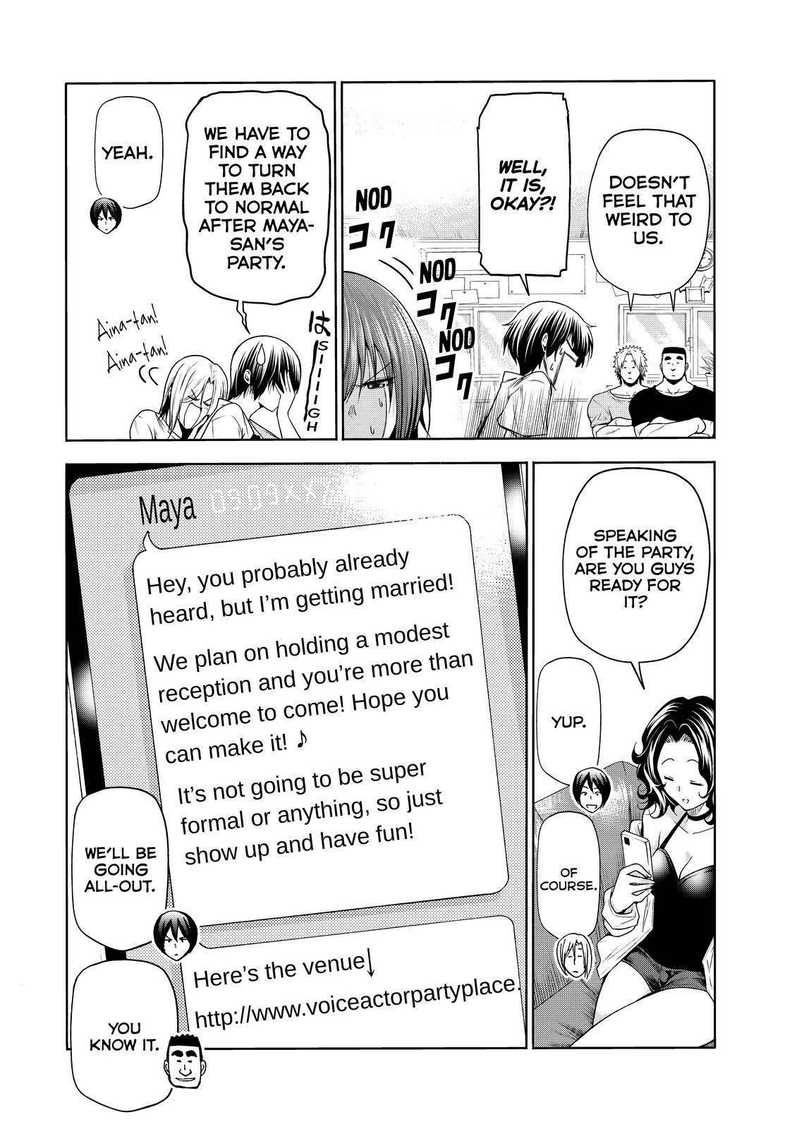 Grand Blue Chapter 75 page 8 - Chapter 75: Dress-Up