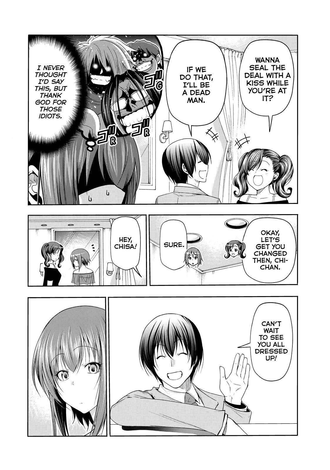 Grand Blue Chapter 76 page 12 - Chapter 76: Wedding Reception