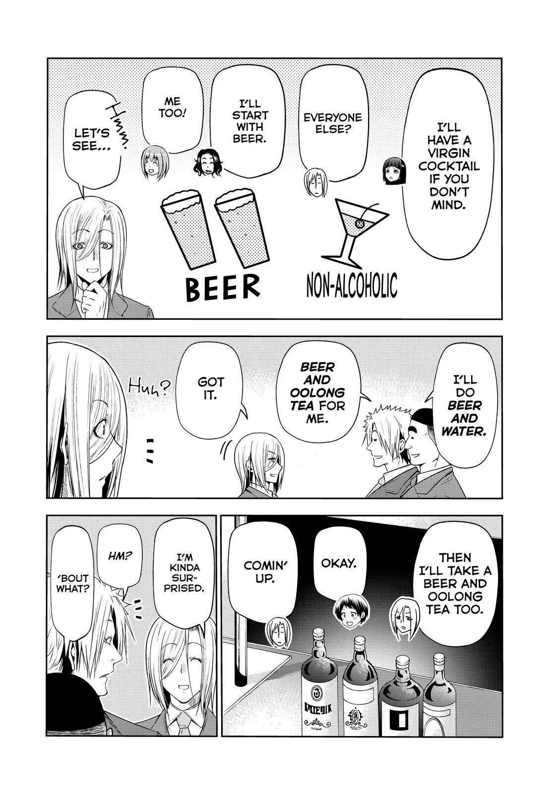 Grand Blue Chapter 76 page 18 - Chapter 76: Wedding Reception