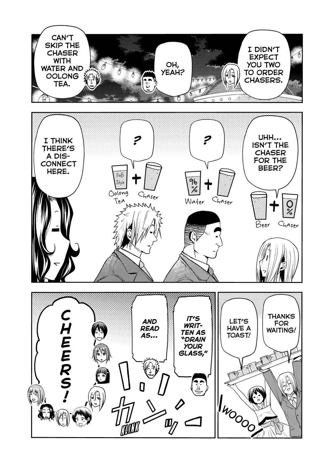 Grand Blue Chapter 76 page 19 - Chapter 76: Wedding Reception