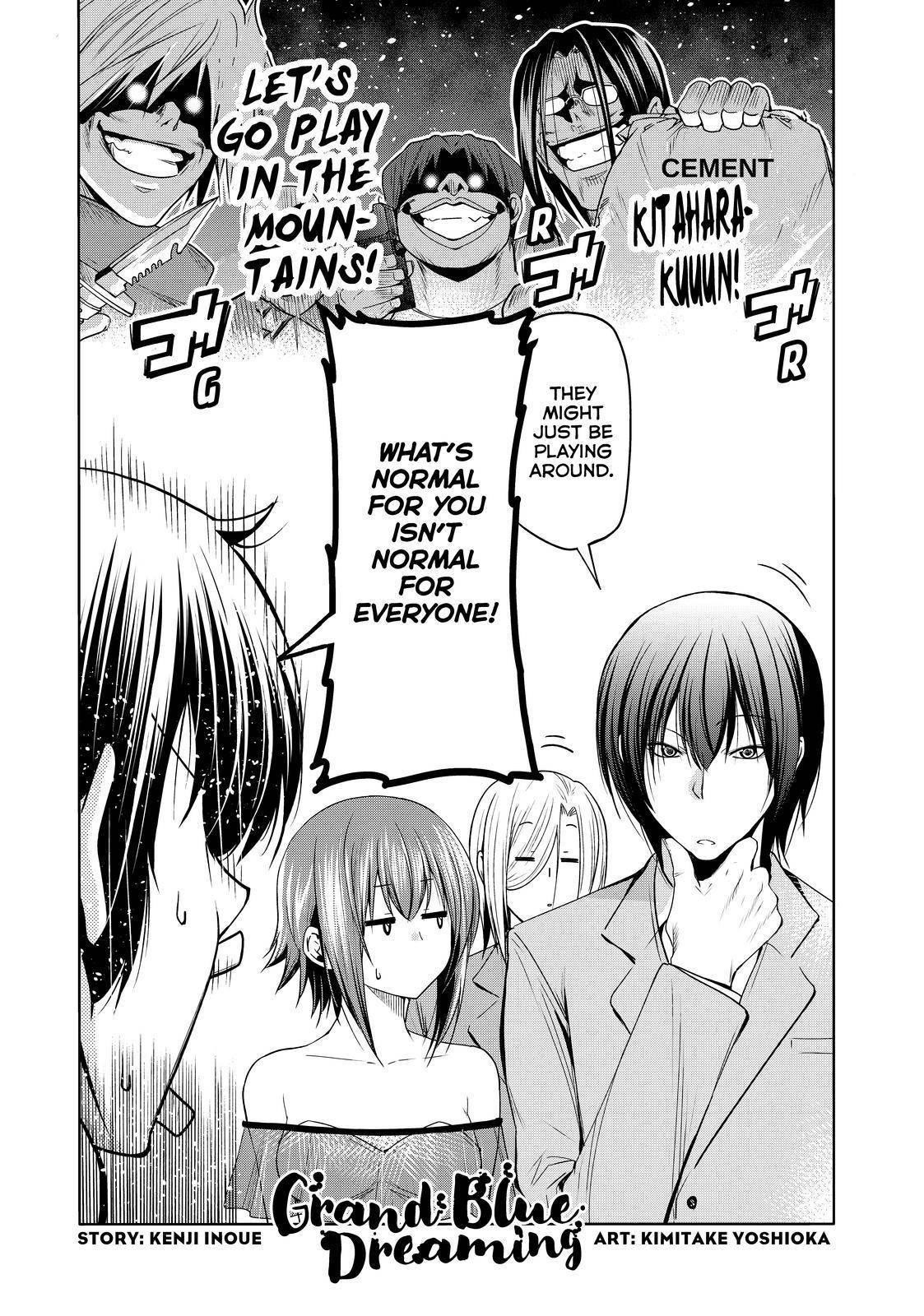 Grand Blue Chapter 76 page 2 - Chapter 76: Wedding Reception