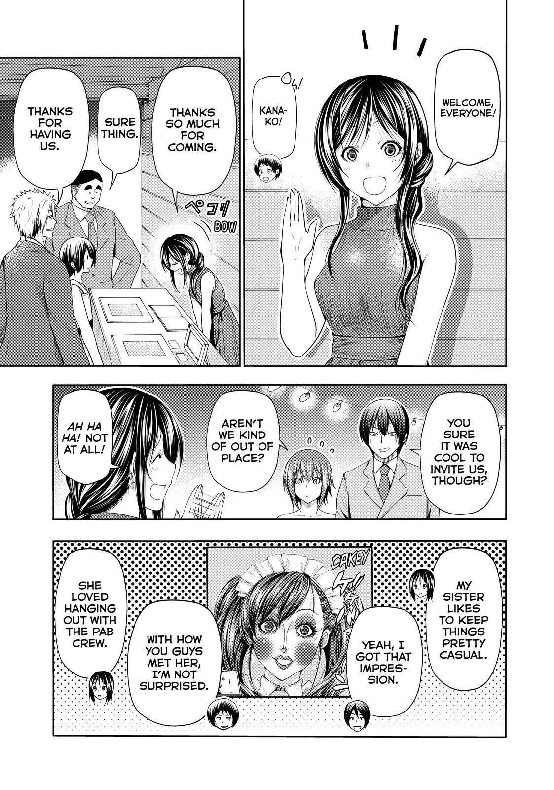 Grand Blue Chapter 76 page 5 - Chapter 76: Wedding Reception