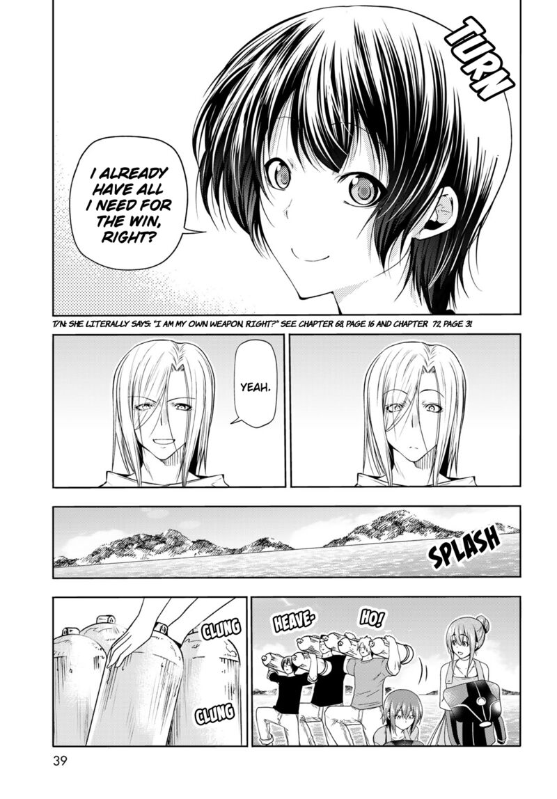 Grand Blue Chapter 77 page 5 - Chapter 77: Catfight