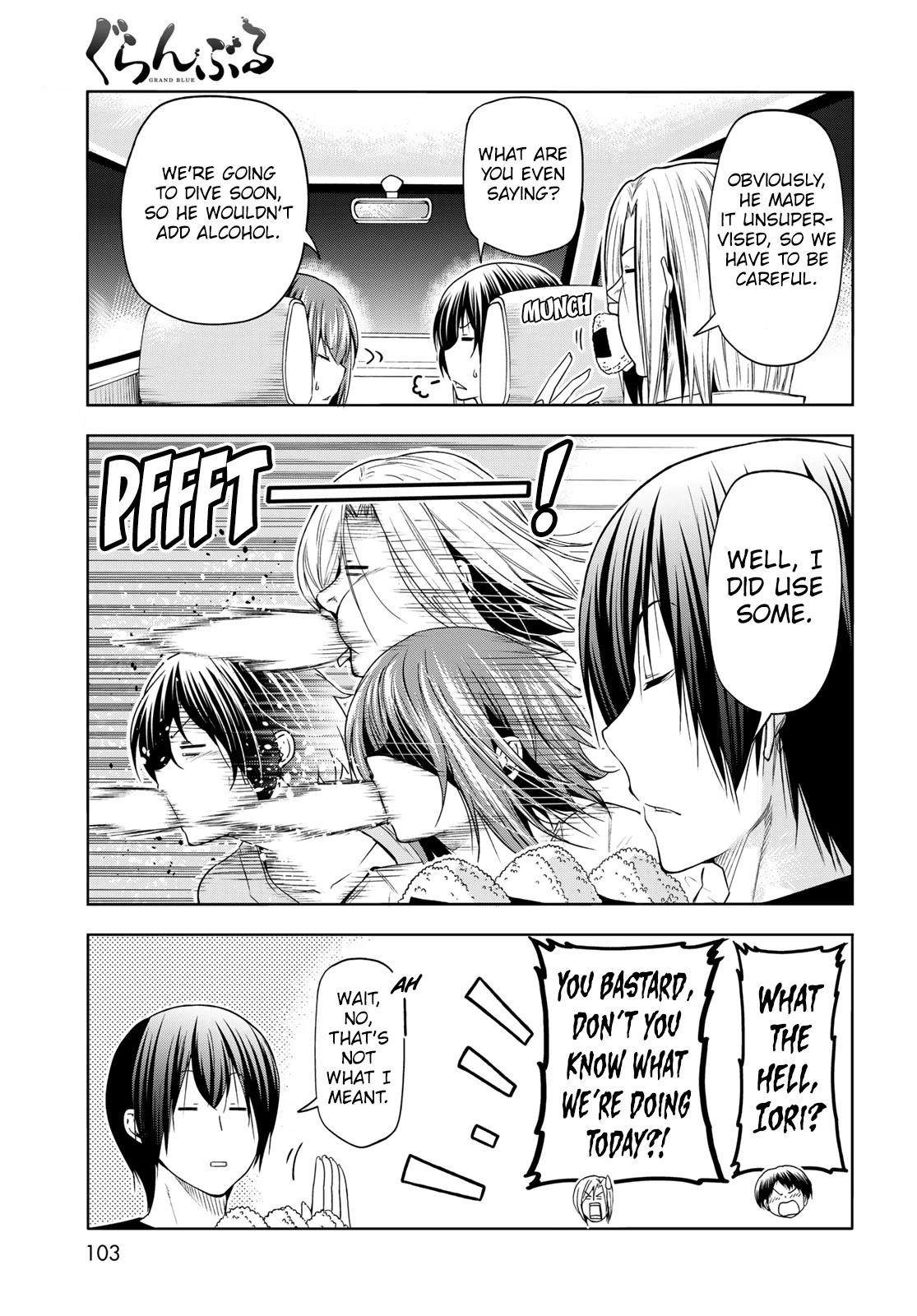 Grand Blue Chapter 81 page 11 - Chapter 81: Shark Scramble
