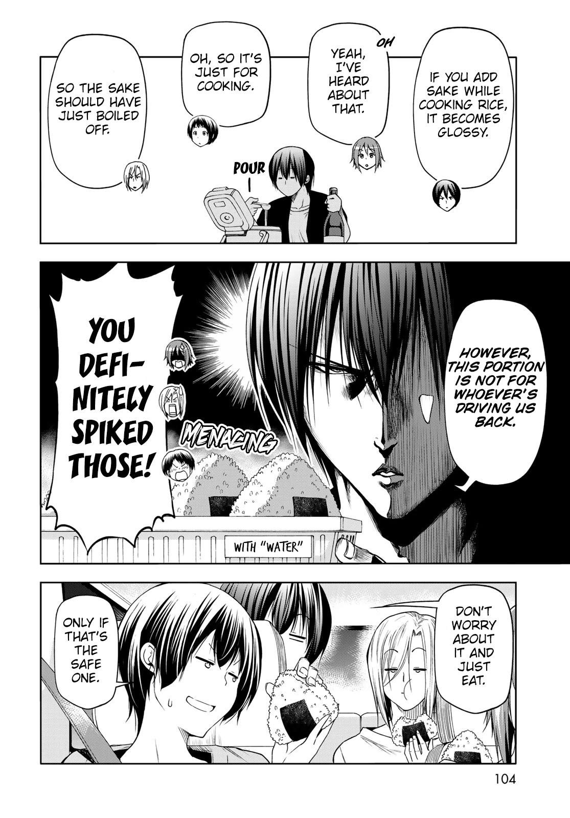 Grand Blue Chapter 81 page 12 - Chapter 81: Shark Scramble