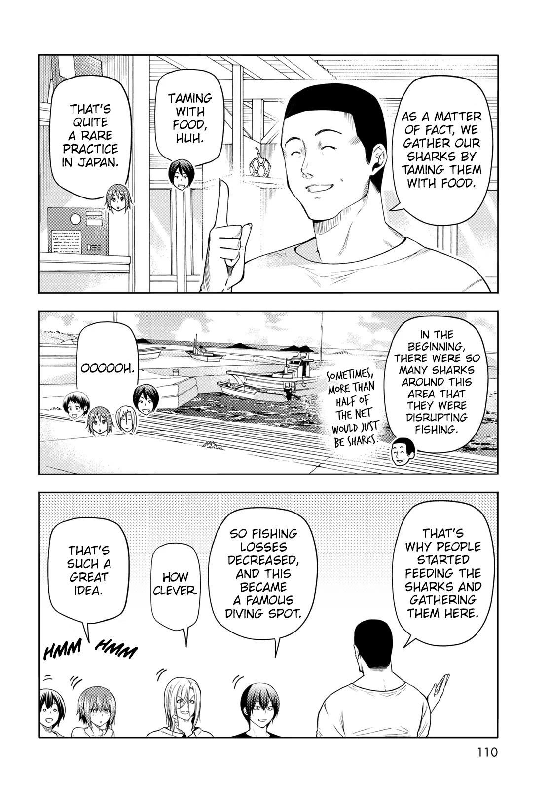 Grand Blue Chapter 81 page 18 - Chapter 81: Shark Scramble