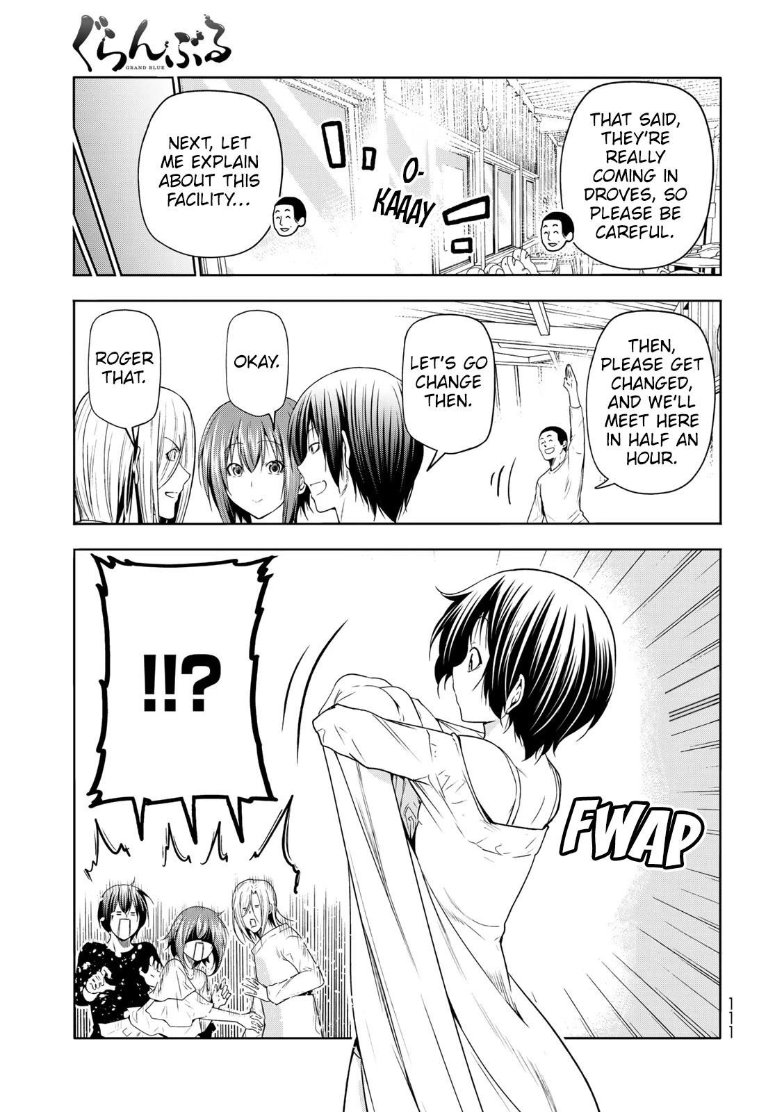 Grand Blue Chapter 81 page 19 - Chapter 81: Shark Scramble
