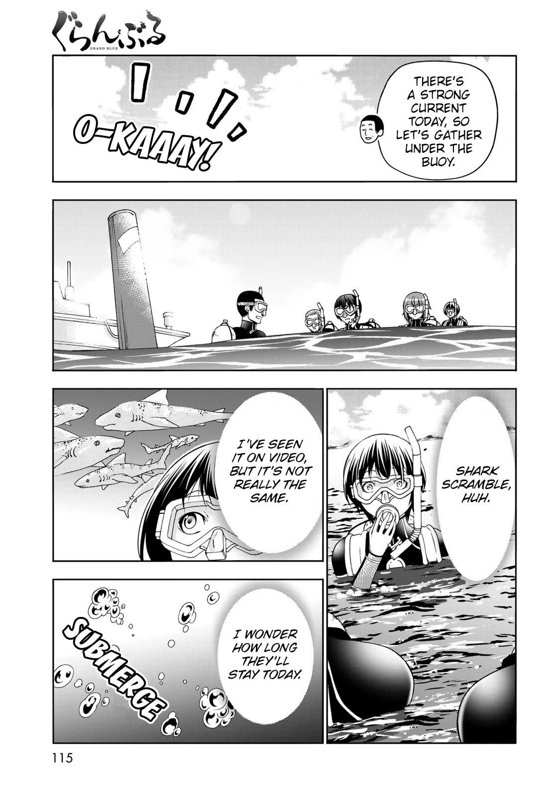 Grand Blue Chapter 81 page 23 - Chapter 81: Shark Scramble