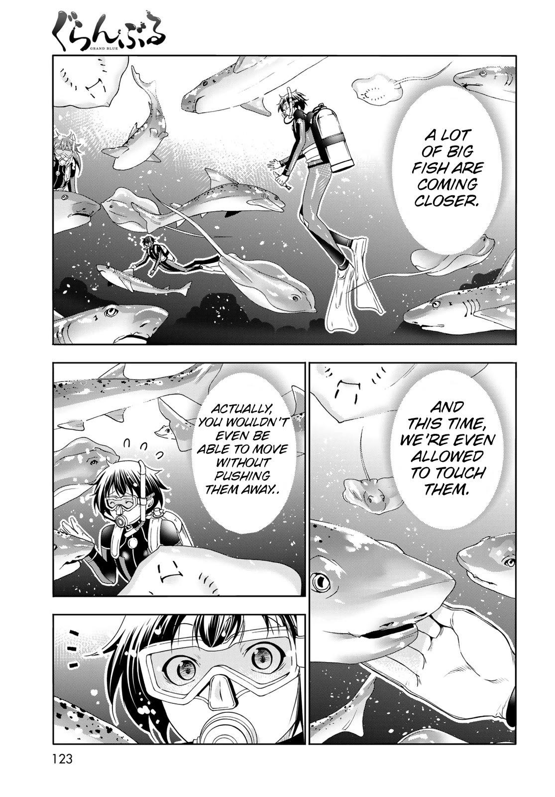 Grand Blue Chapter 81 page 30 - Chapter 81: Shark Scramble