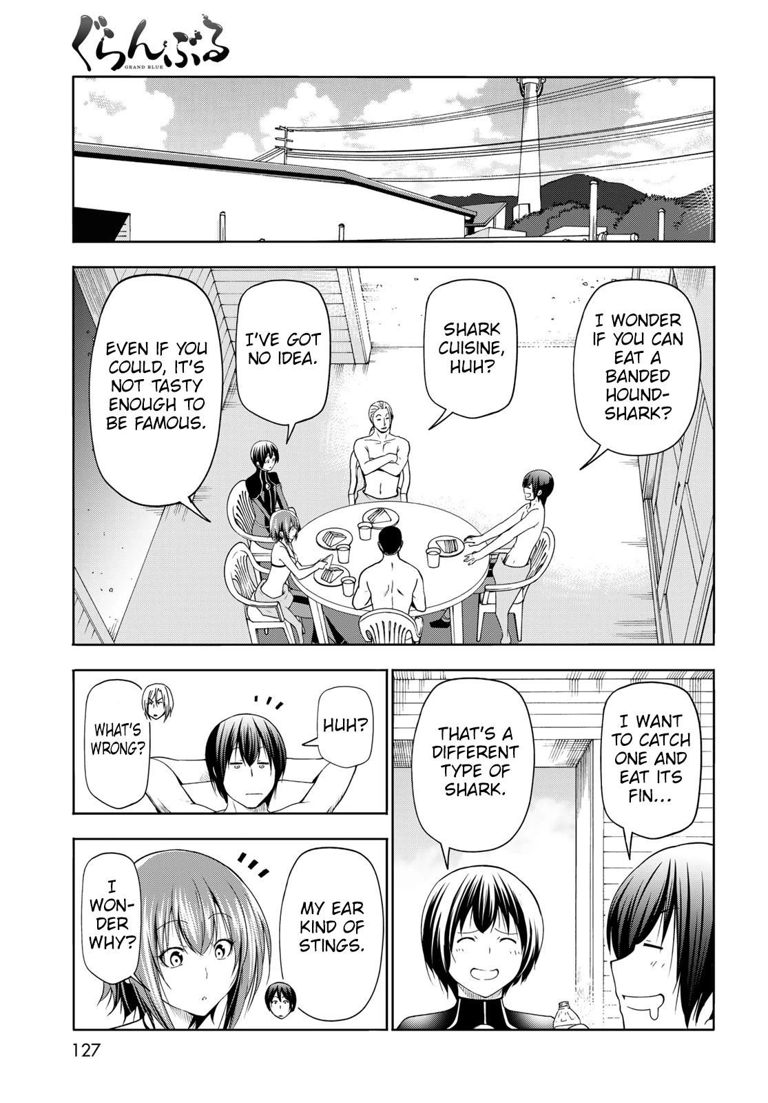 Grand Blue Chapter 81 page 33 - Chapter 81: Shark Scramble